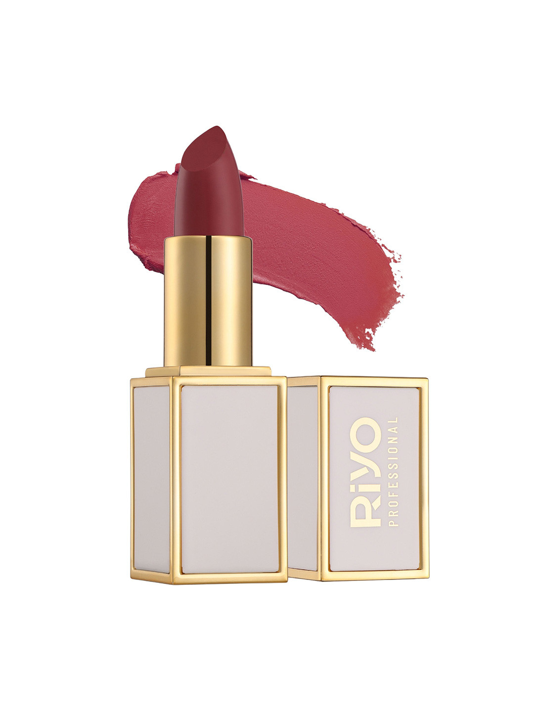 Riyo Herbs Creme Matte Bullet Lipstick with Vitamin E & Argan Oil - Starling 305