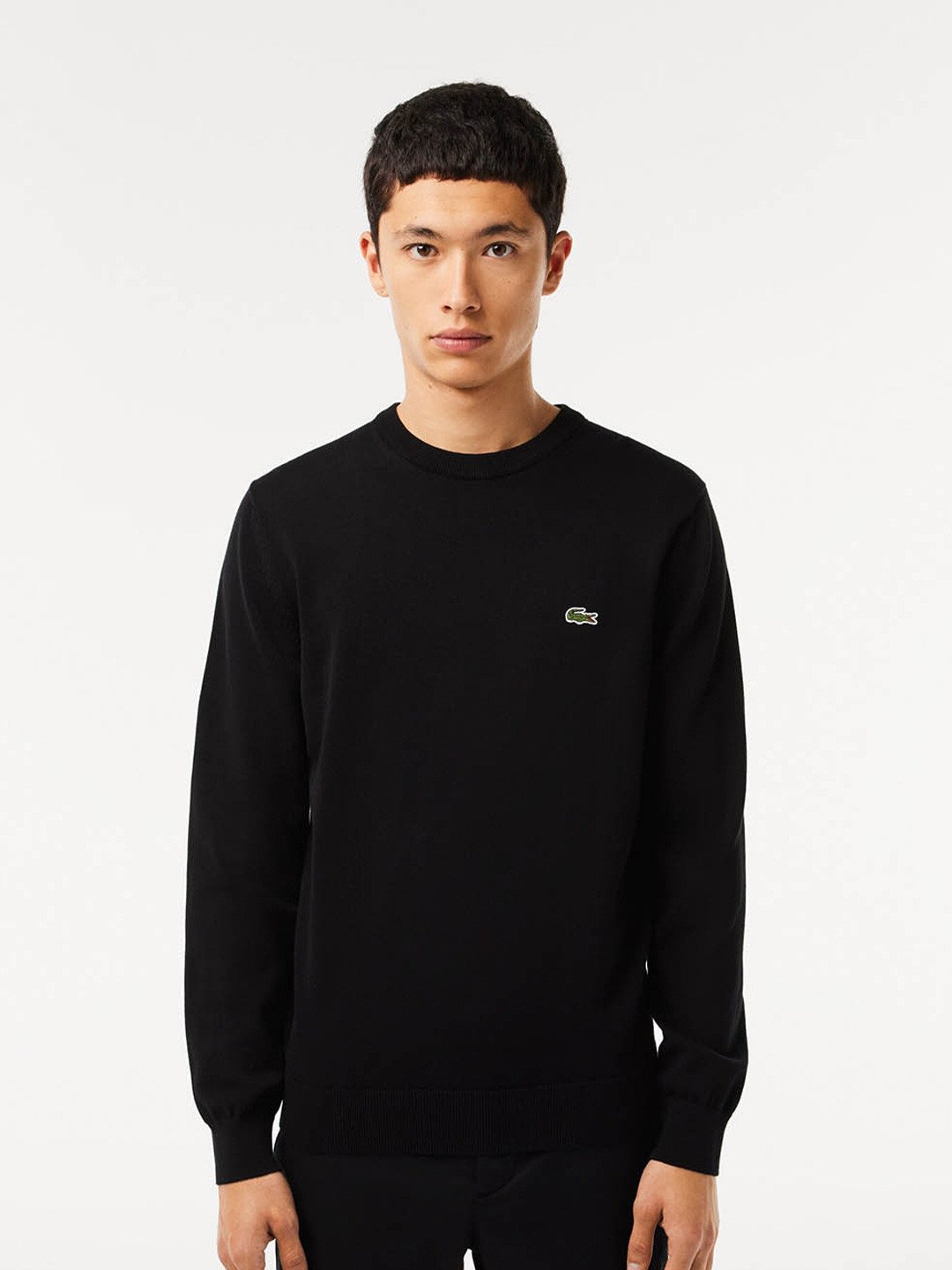 Lacoste Crew Neck Pure Cotton Sweatshirt