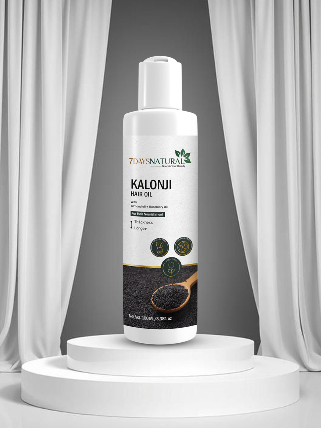 7DAYSNATURAL Kalonji Hair Oil - 100 ml