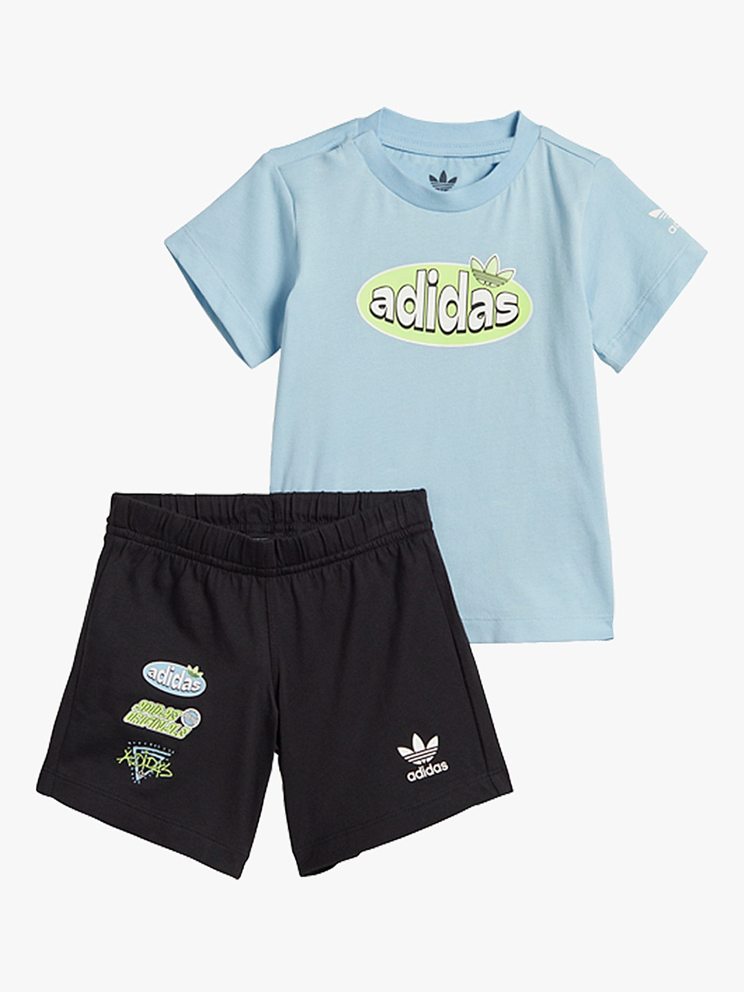 ADIDAS Infant Kids Printed Pure Cotton Clothing Set