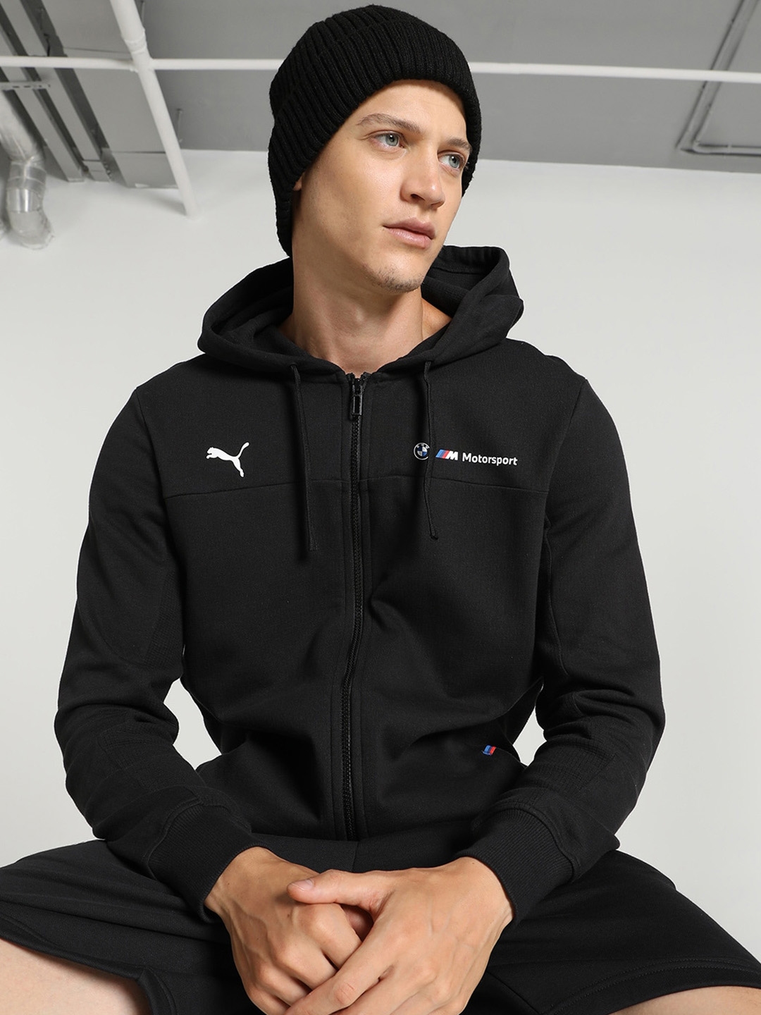 Buy PUMA Motorsport Long Sleeves Knitted Jacket Jackets for Men
