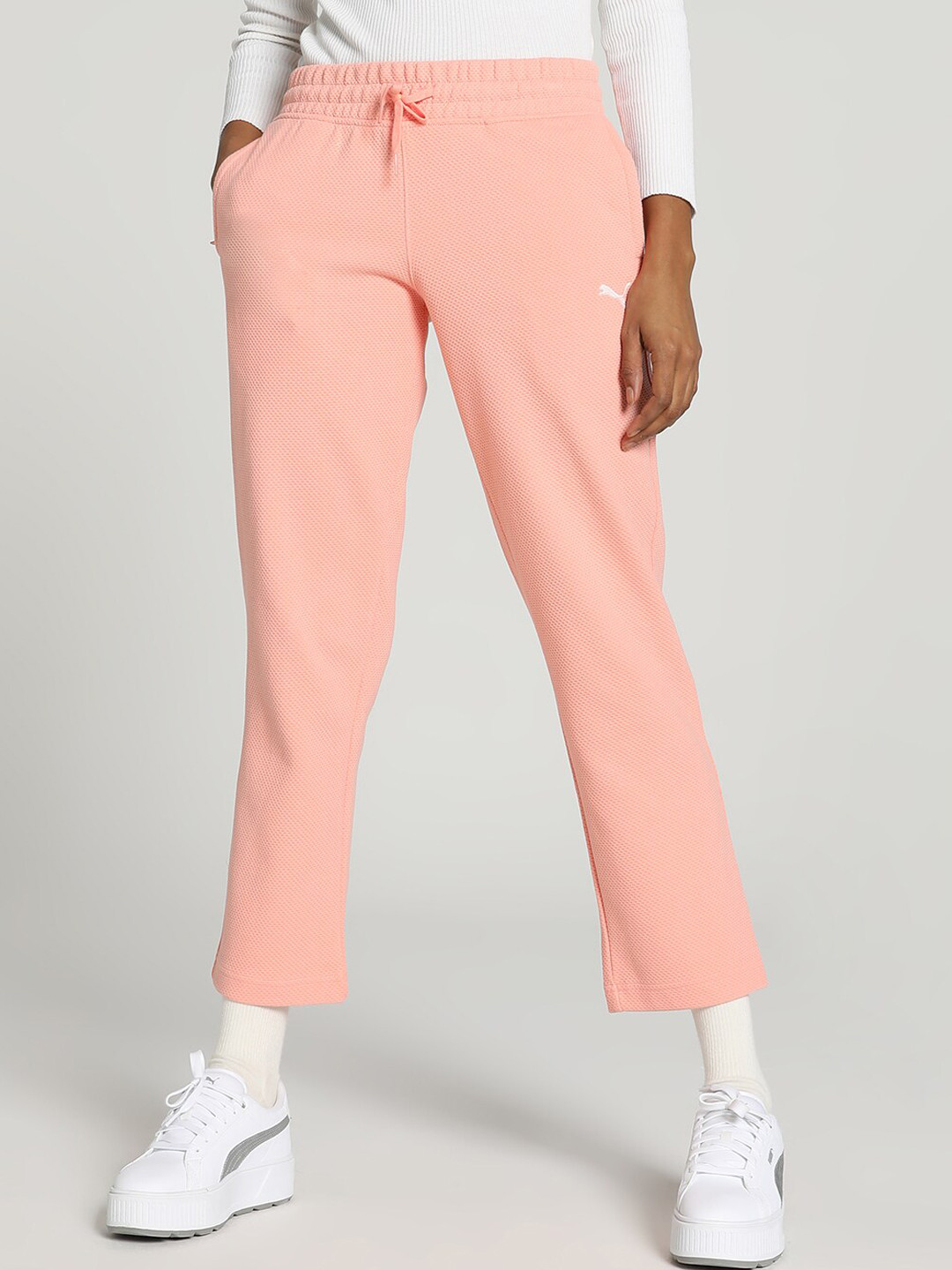 Puma Ess Oh Brand Logo Detail Track Pants