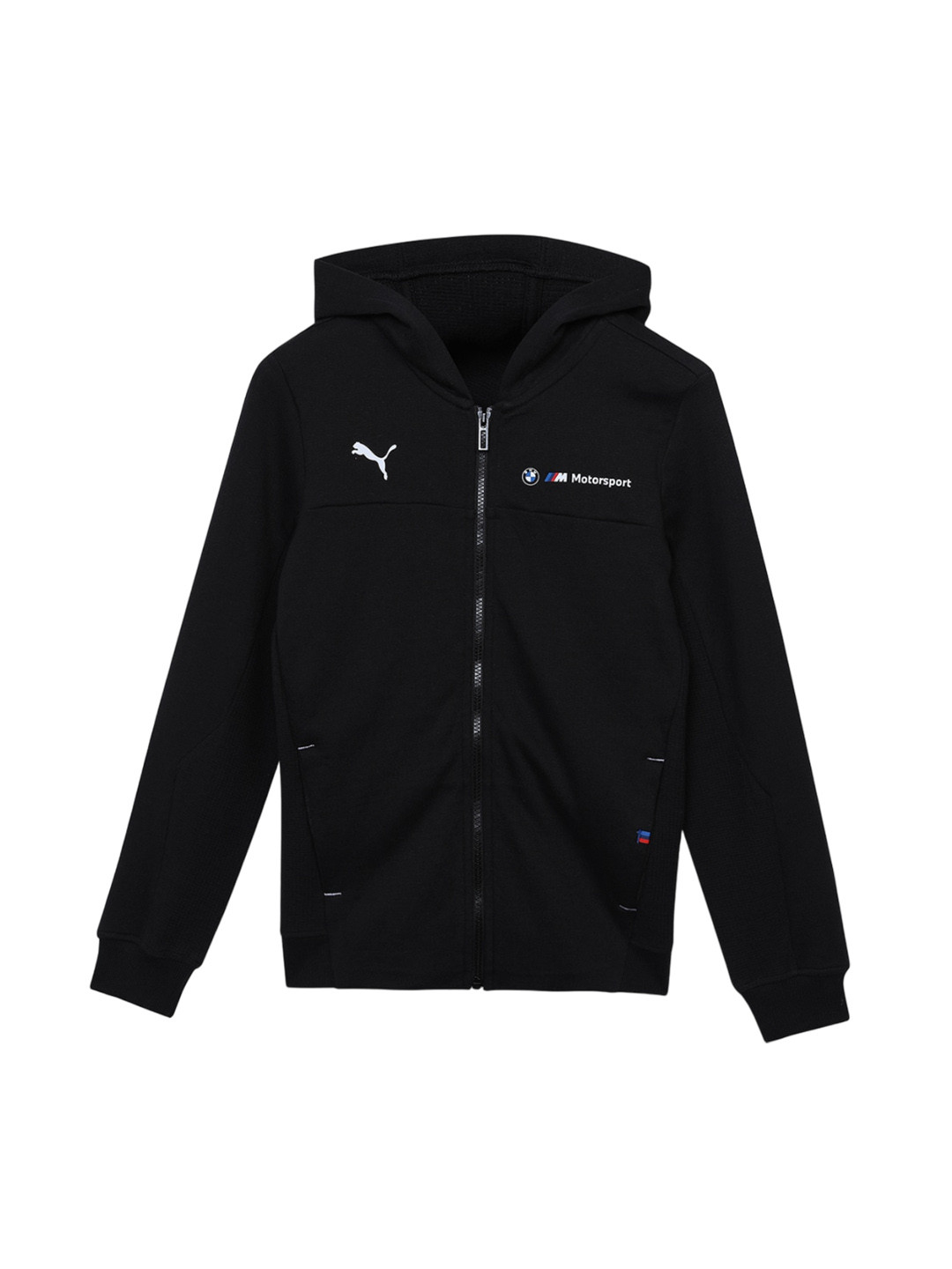 PUMA Kids Hooded Cotton Bomber Jacket