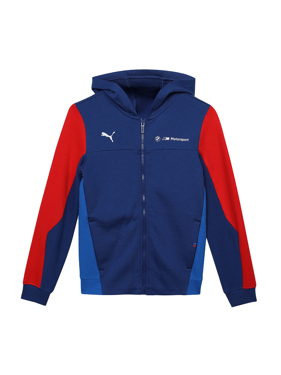 PUMA Kids Hooded Cotton Bomber Jacket