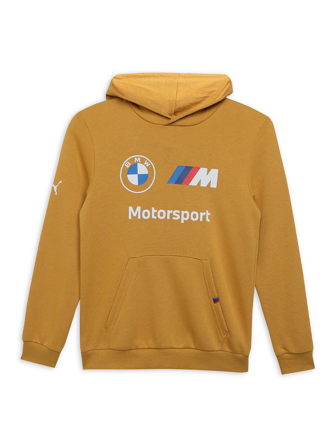 PUMA Motorsport Kids Typography Printed Motorsport Hooded Cotton Sweatshirt