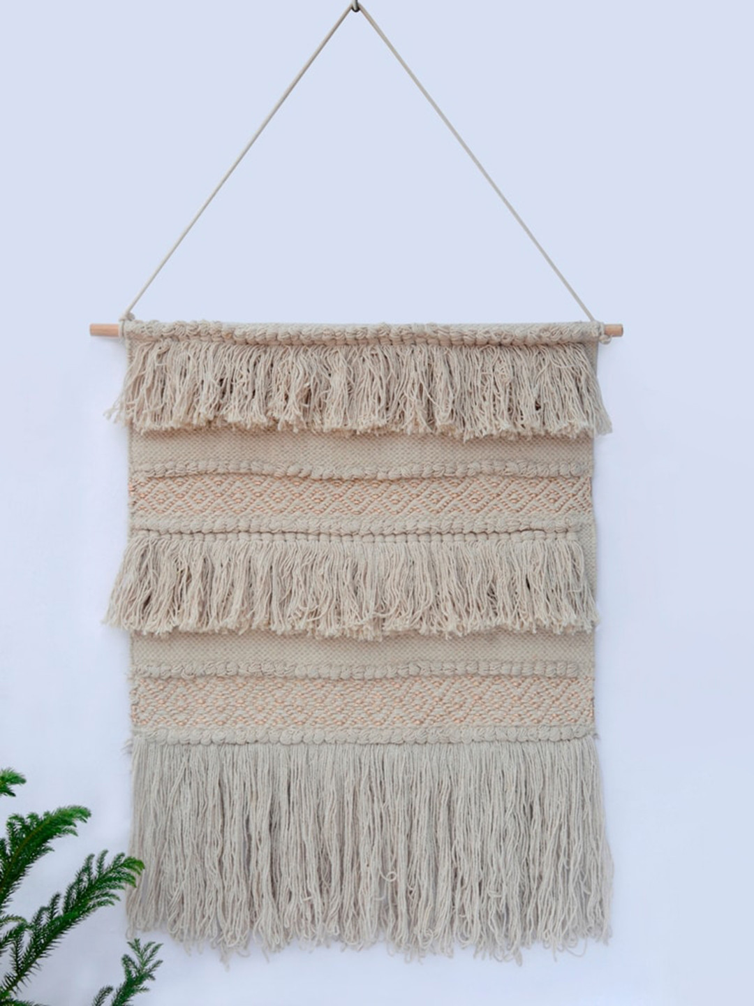 Art Avenue RADIUM Fabric Bohemian Hanging Hall Tapestries & Macrame-25.6In