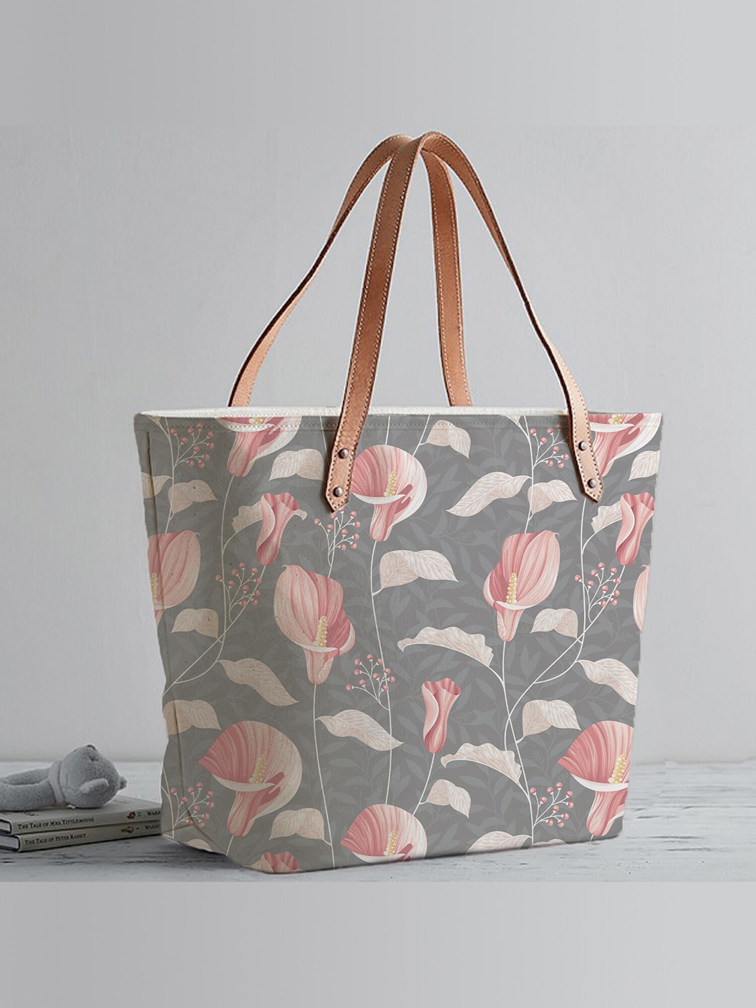 Floral Tote Bag