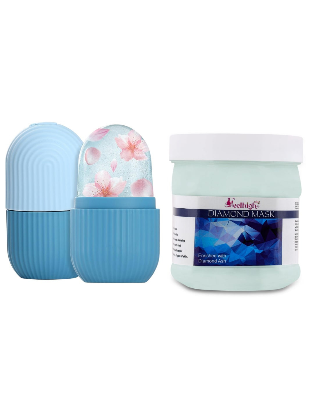 FEELHIGH Diamond Mask 500ml with Ice Roller