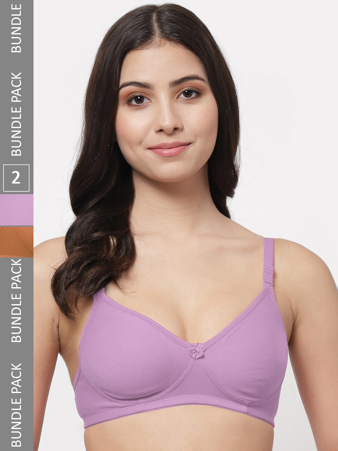 Docare Pack Of 2 T-Shirt Bra Full Coverage Lightly Padded