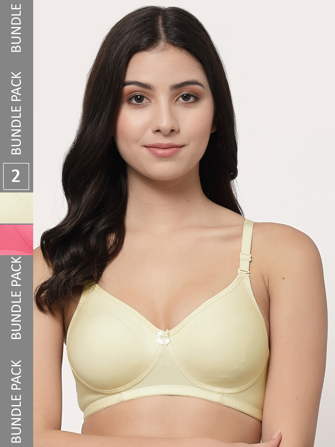 Docare Full Coverage Seamless Lightly Padded Cotton T-shirt Bra With All Day Confort