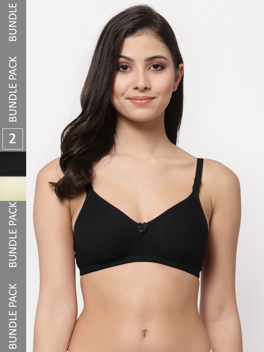 Docare Full Coverage Seamless Lightly Padded Cotton T-shirt Bra With All Day Confort