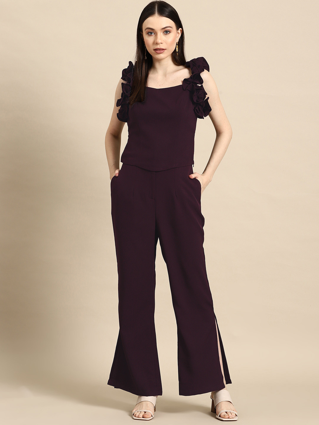 WoowZerz Ruffled Top with Trousers