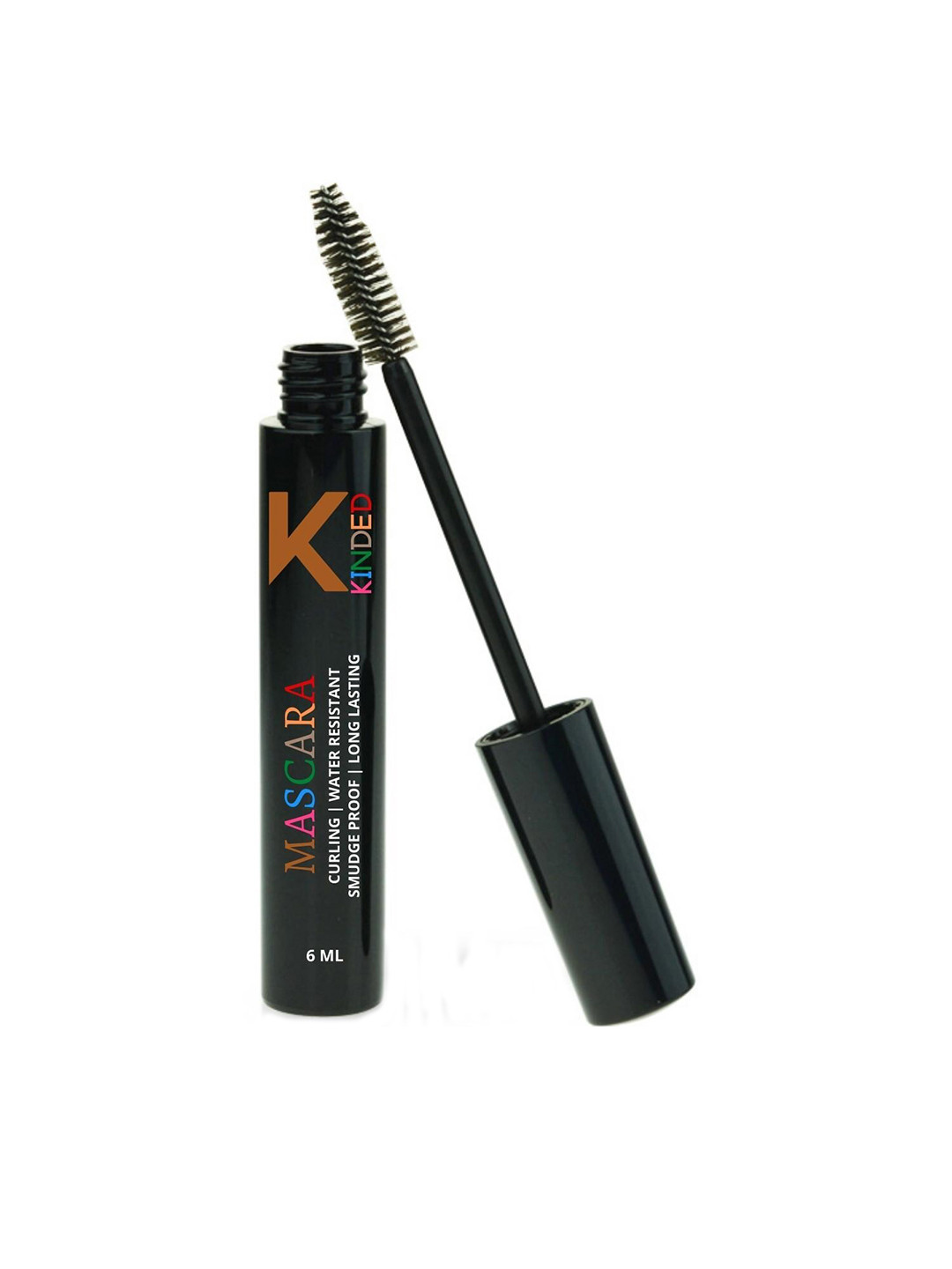 KINDED Curling & Water Resistant Mascara 6 ml - Black