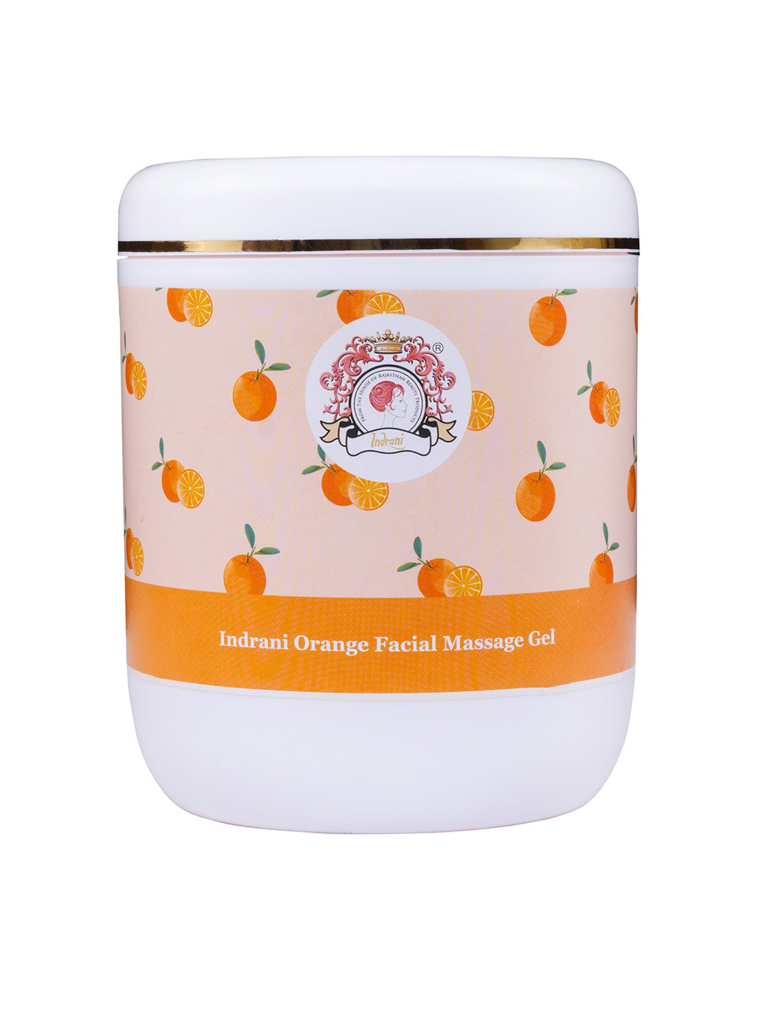 Indrani Cosmetics Orange Facial Massage Gel - 1 Kg