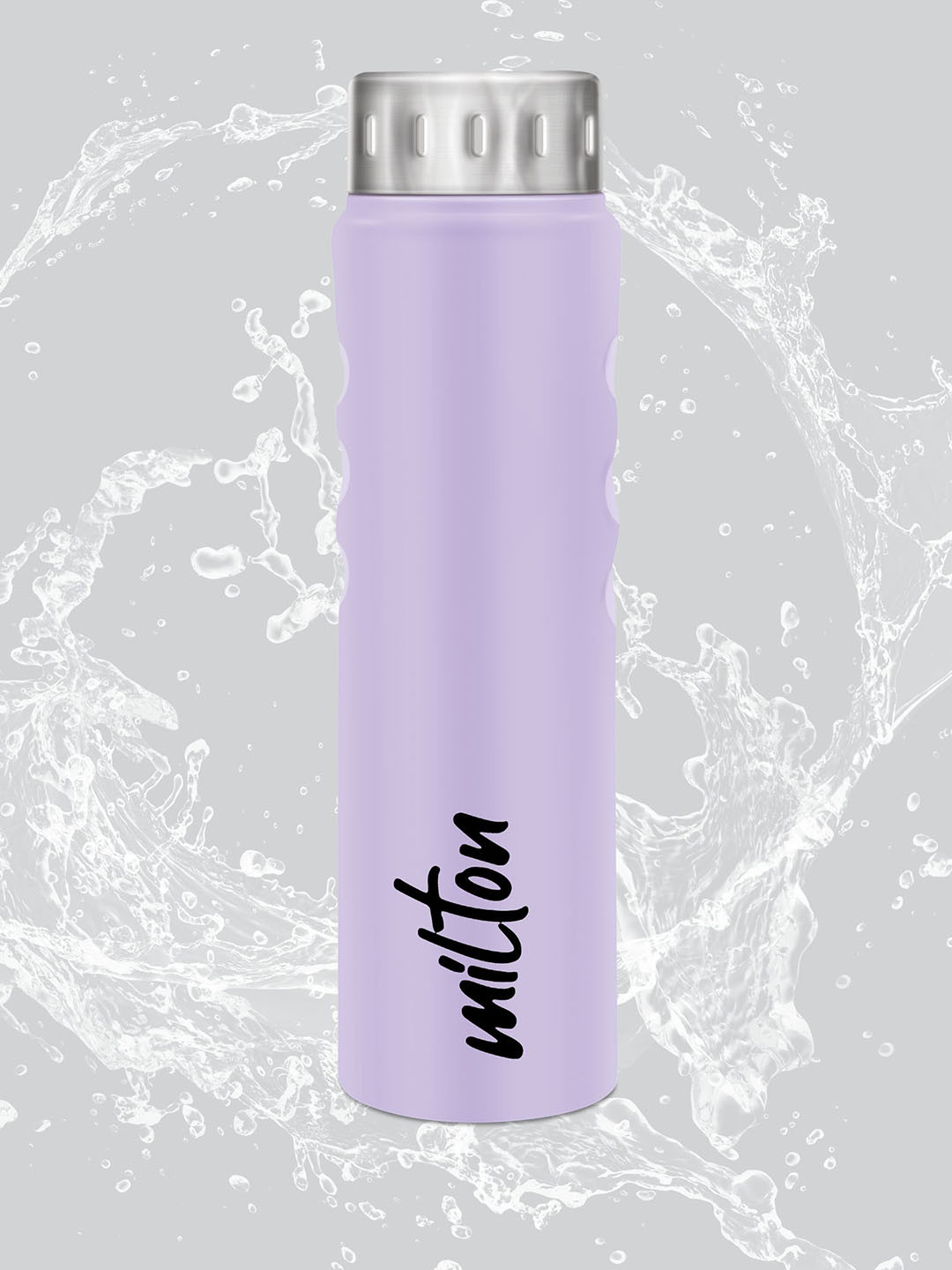 Milton Stream 1000 Purple Single Walled Stainless Steel Water Bottle 1000 ml