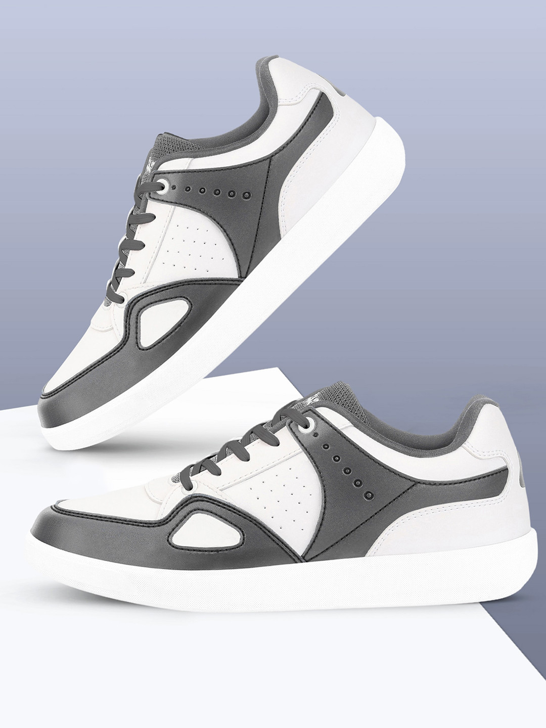 Aqualite Men Colourblocked Comfort Insole Featherweight Basics Sneakers