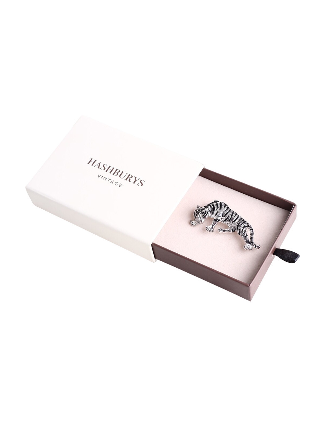 Hashburys Tiger Lapel Pin Brooch