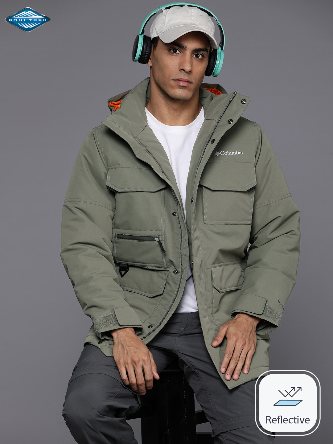 Columbia Men Landroamer Waterproof Parka Jacket
