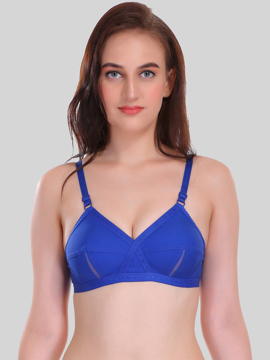 SELFCARE Non Padded Soft Cotton Full Coverage Everyday Bra SN2178