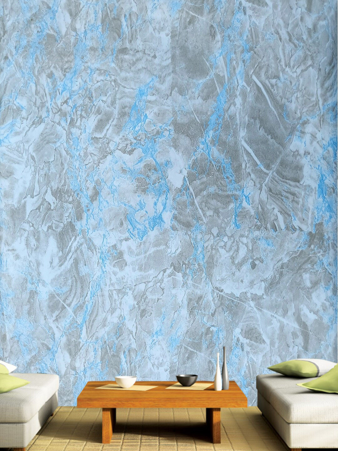 Jaamso Royals Grey Marble Design Peel and Stick Self Adhesive Wallpaper