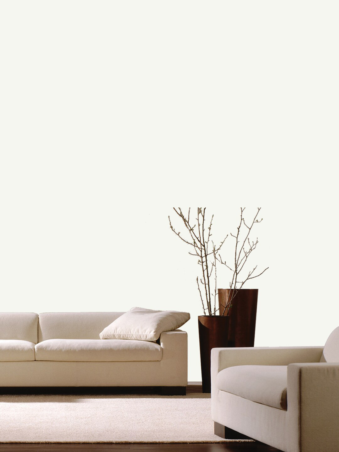 Jaamso Royals White Matt Self Adhesive & Waterproof Wallpaper