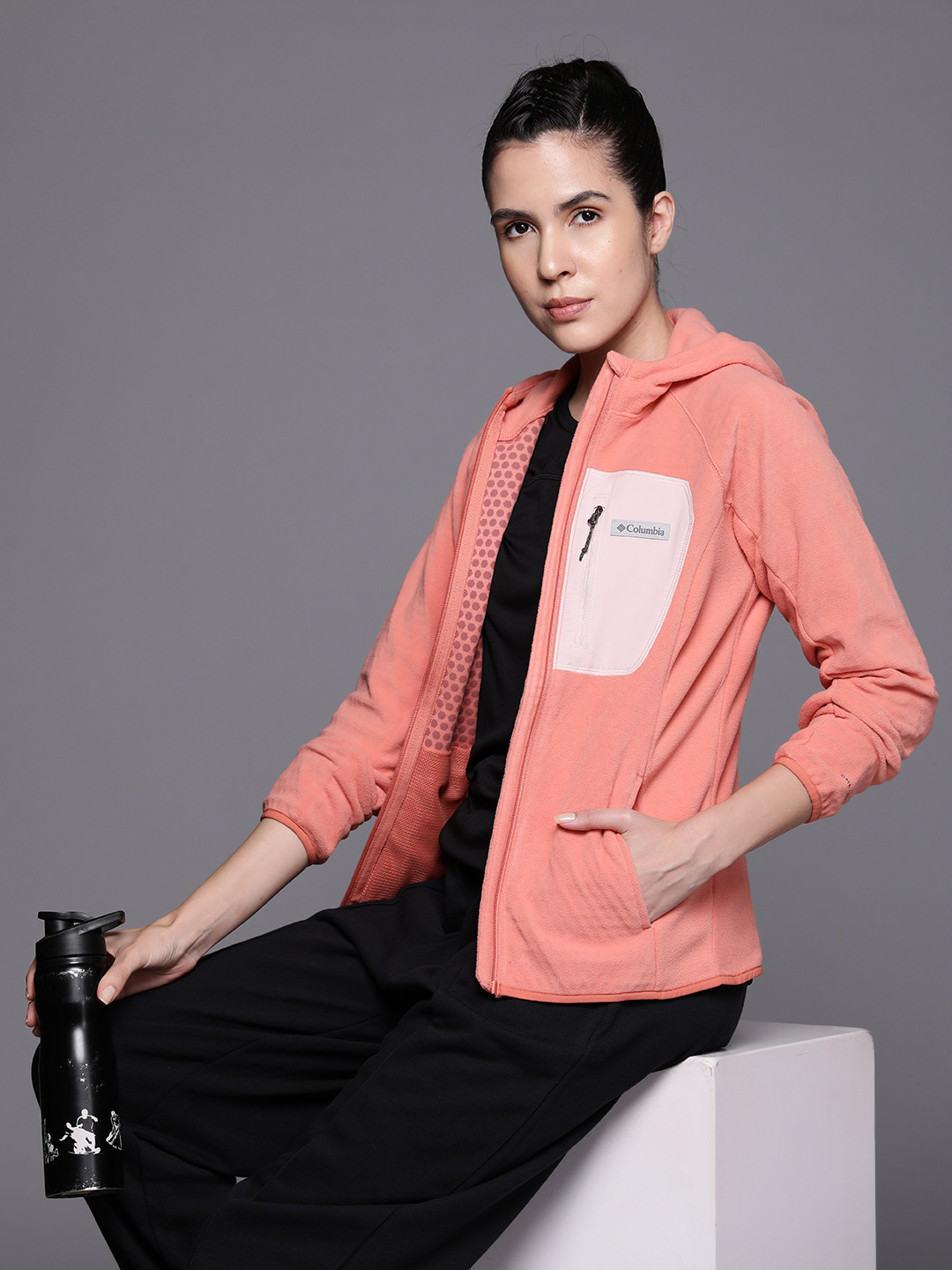 Columbia Women W Outdoor Tracks Fleece Jacket