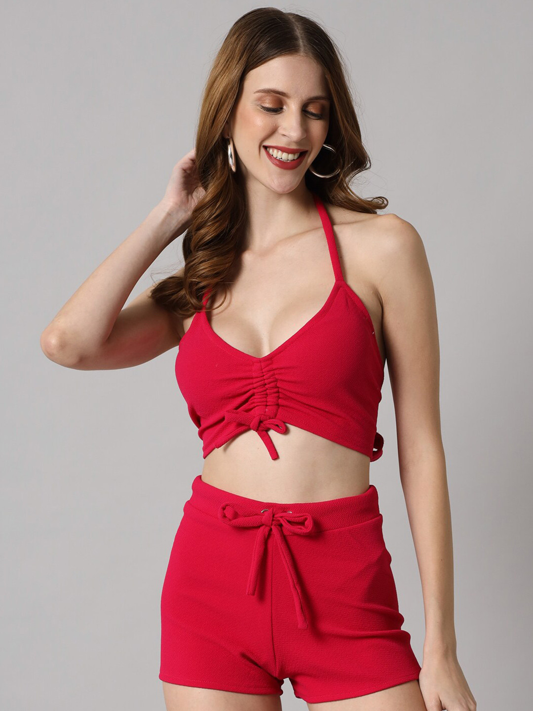 BAESD Halter Neck Top & Shorts