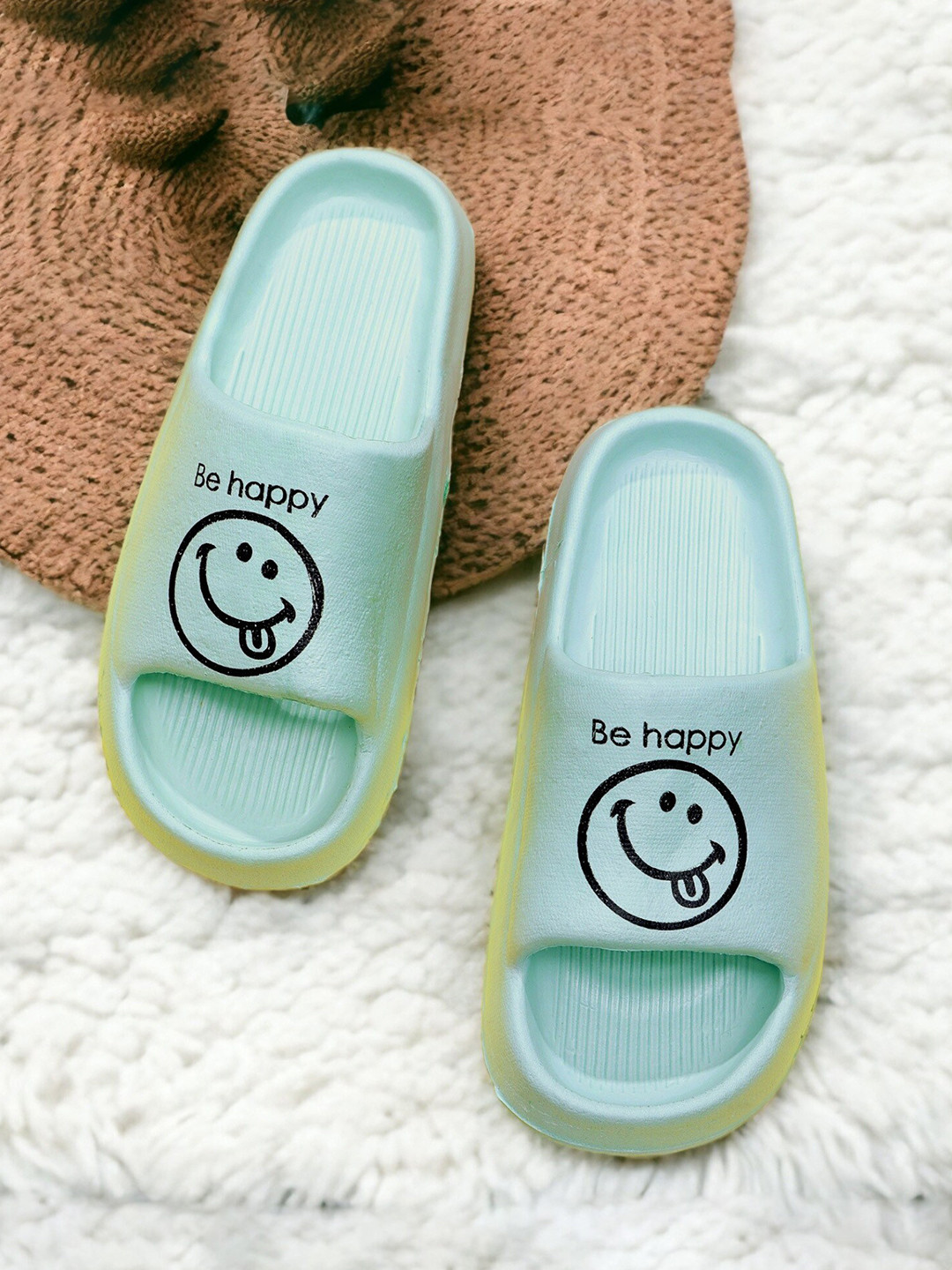 Pampy Angel Women Besmiley Printed Croslite Sliders