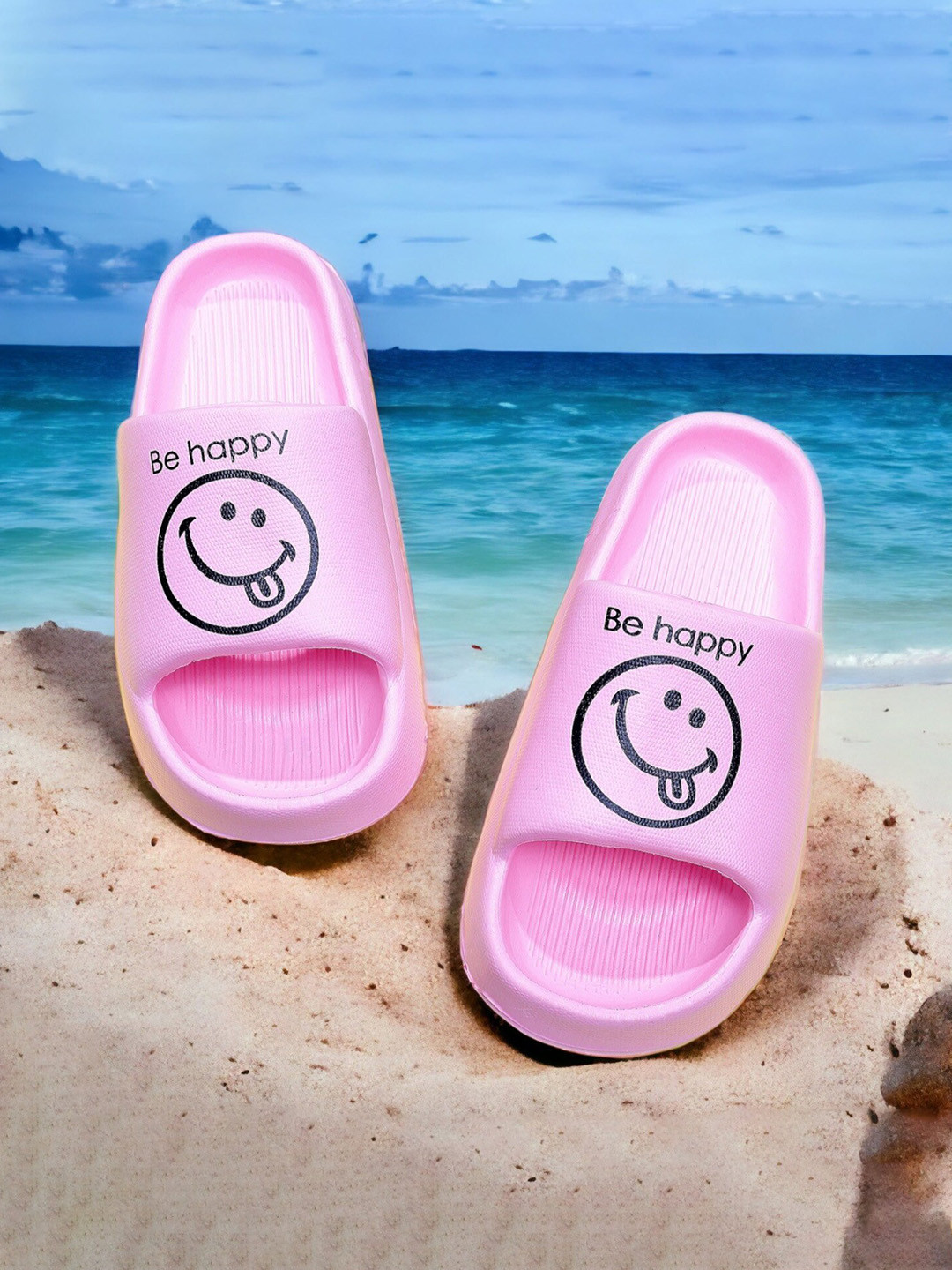 Pampy Angel Women Besmiley Printed Croslite Sliders