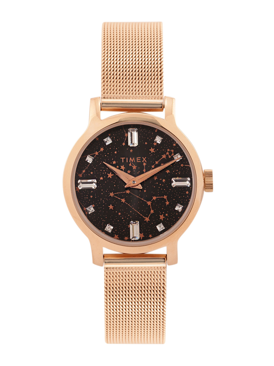 Timex Women Embellished Transcend Analogue Watch TW2V52100UJ