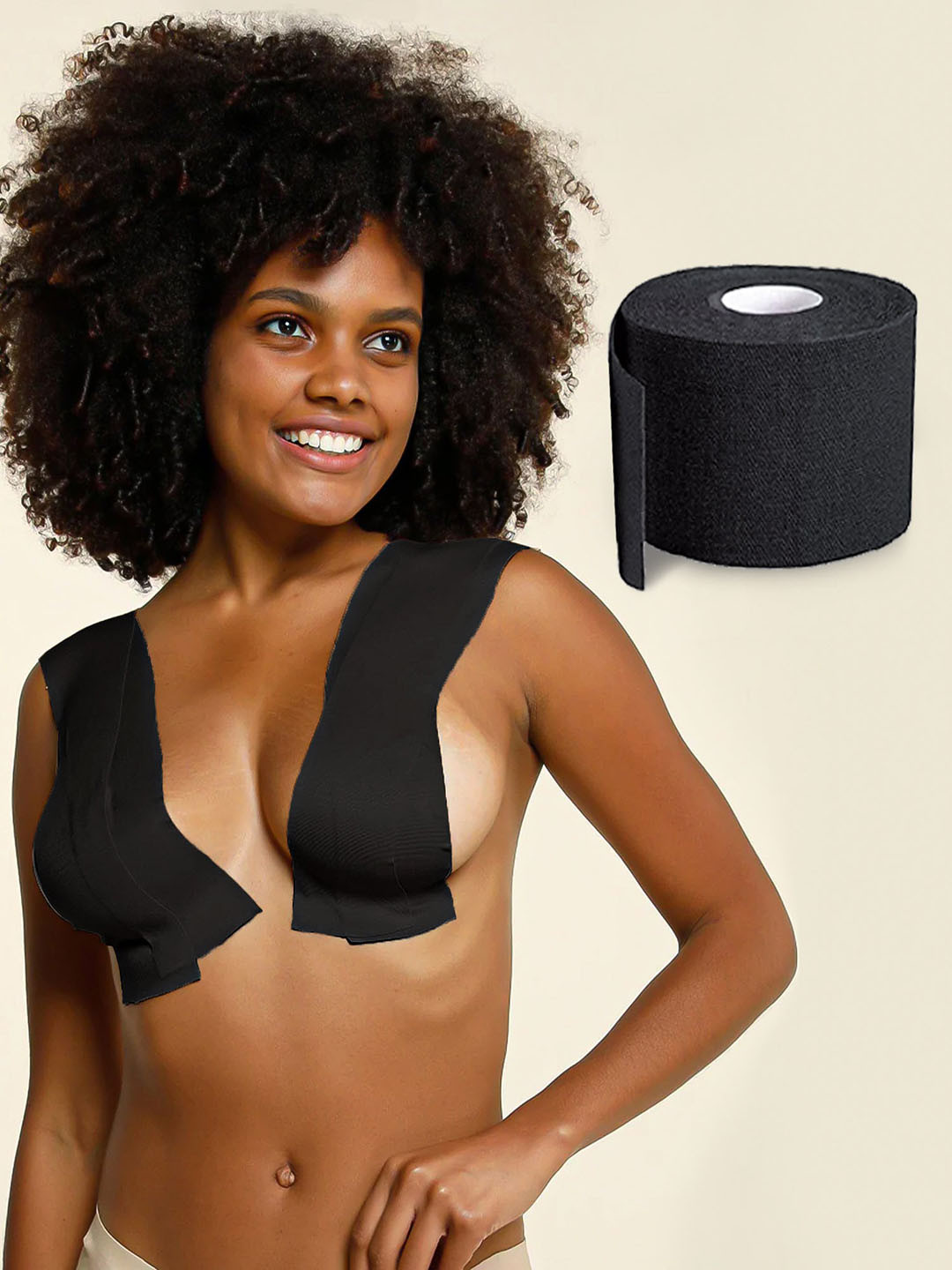 Bellofox Black Breast Lift Tape