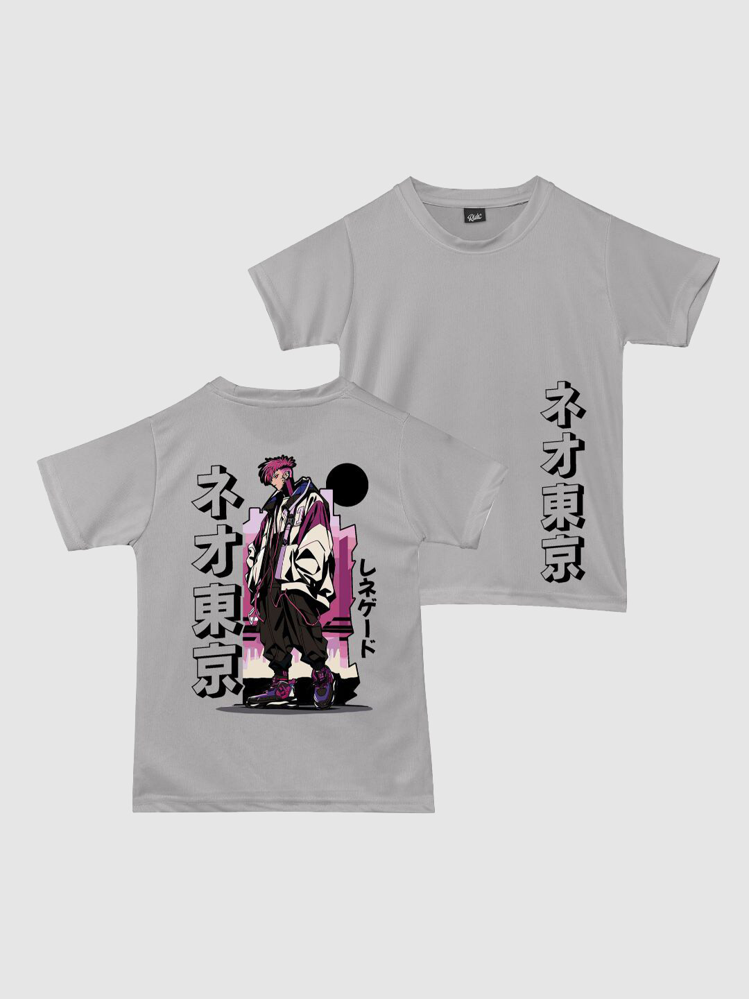 RISH Boys Graphic Printed Round Neck Casual T-shirt