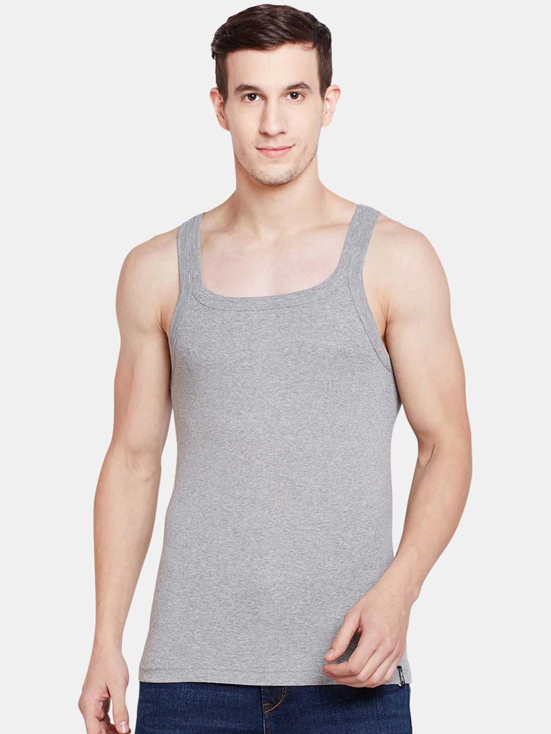 BODYX Super Combed Cotton Gym Innerwear Vest