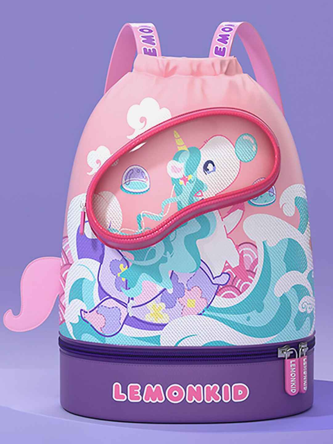Little Surprise Box LLP Kids Graphic Printed Waterproof Beach Backpack