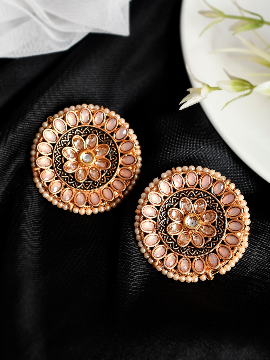 AQUASTREET Gold Plated Stud Earrings