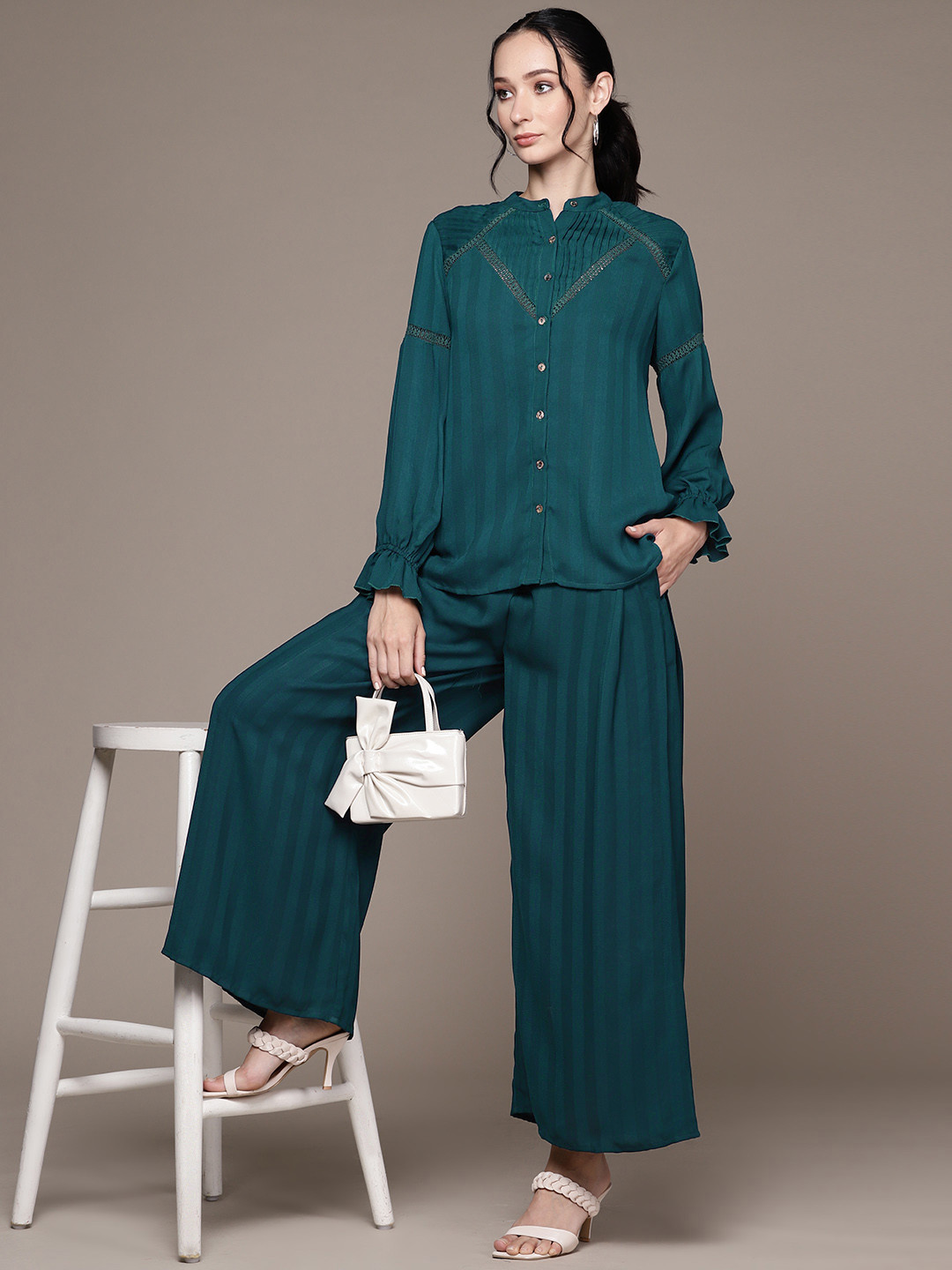 aarke Ritu Kumar Top with Palazzos