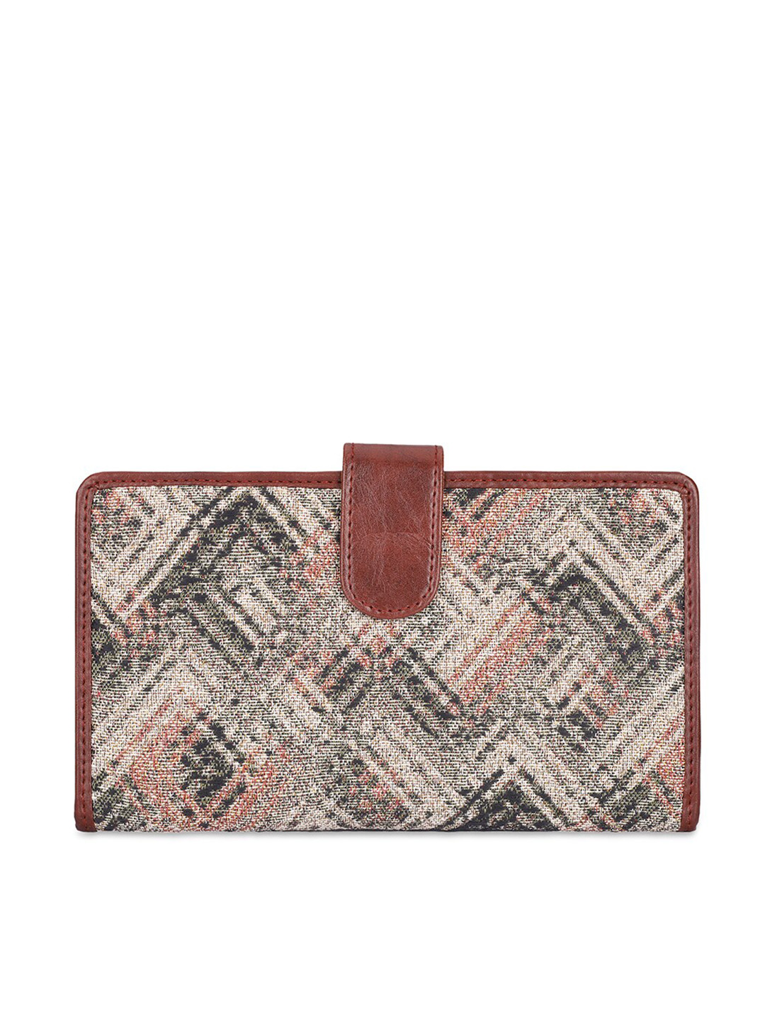 THE CLOWNFISH Voyage Unisex Checked Passport Holder