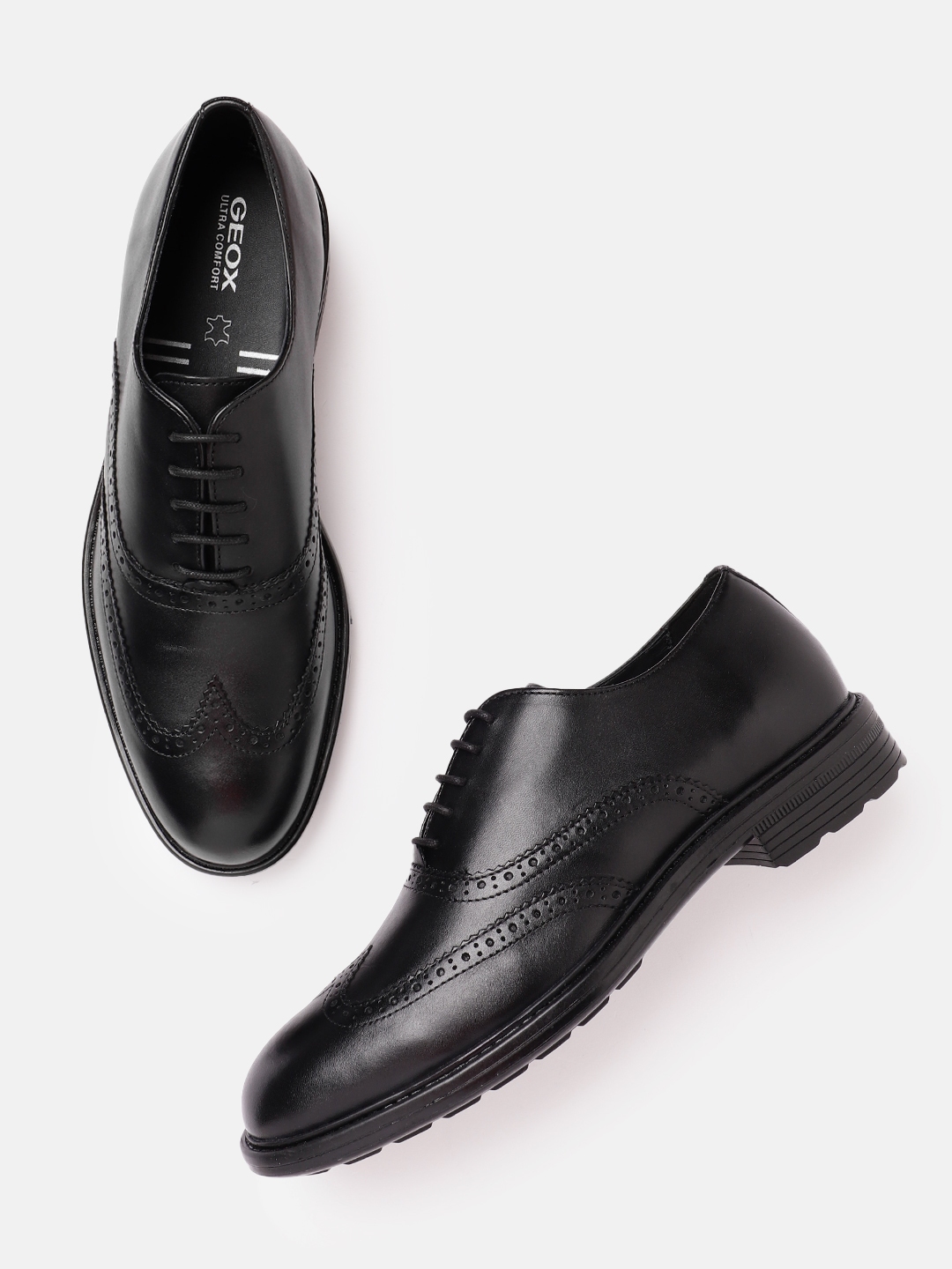 Buy Geox Men Textured Leather Formal Oxfords Formal Shoes for Men 24292576 Myntra