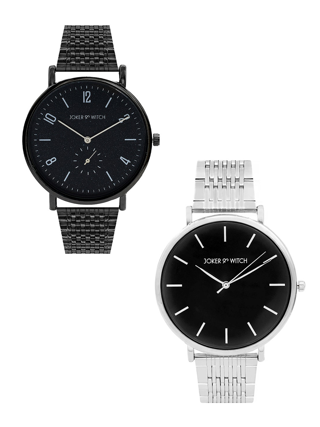 JOKER & WITCH Unisex Set Of 2 Heathcliff & Catherine Couple Watch Gift Set JWCW221