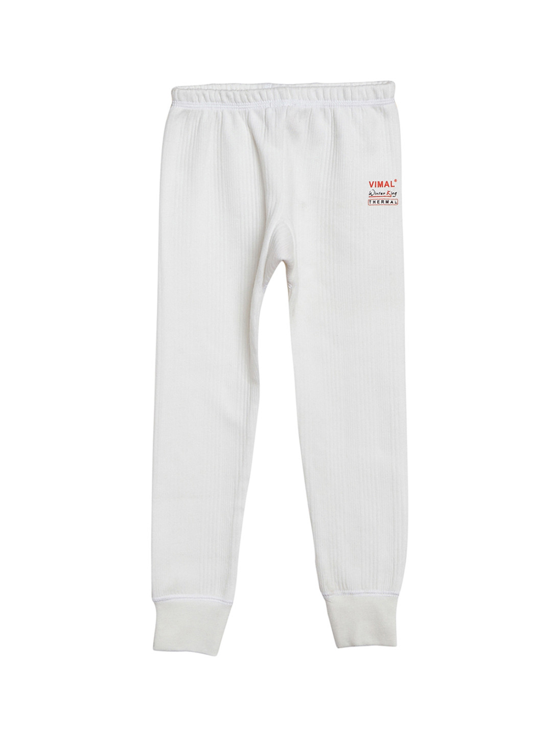 MACK JONNEY Girls White Thermal Pant