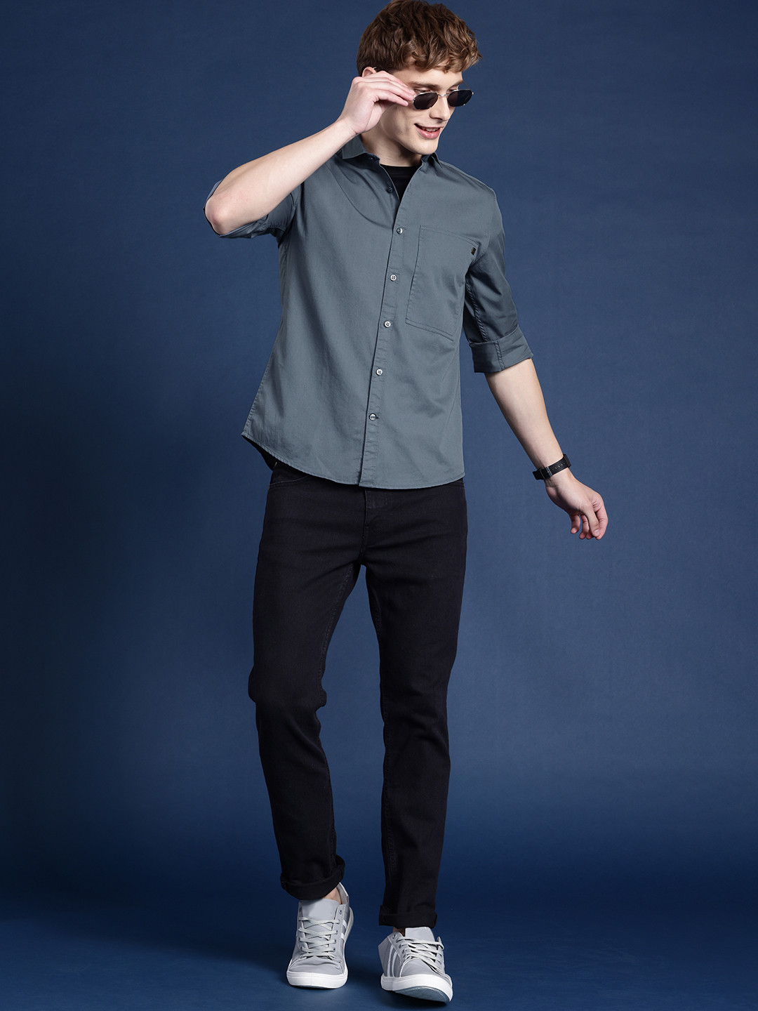 Mast & Harbour Men Pure Cotton Casual Shirt