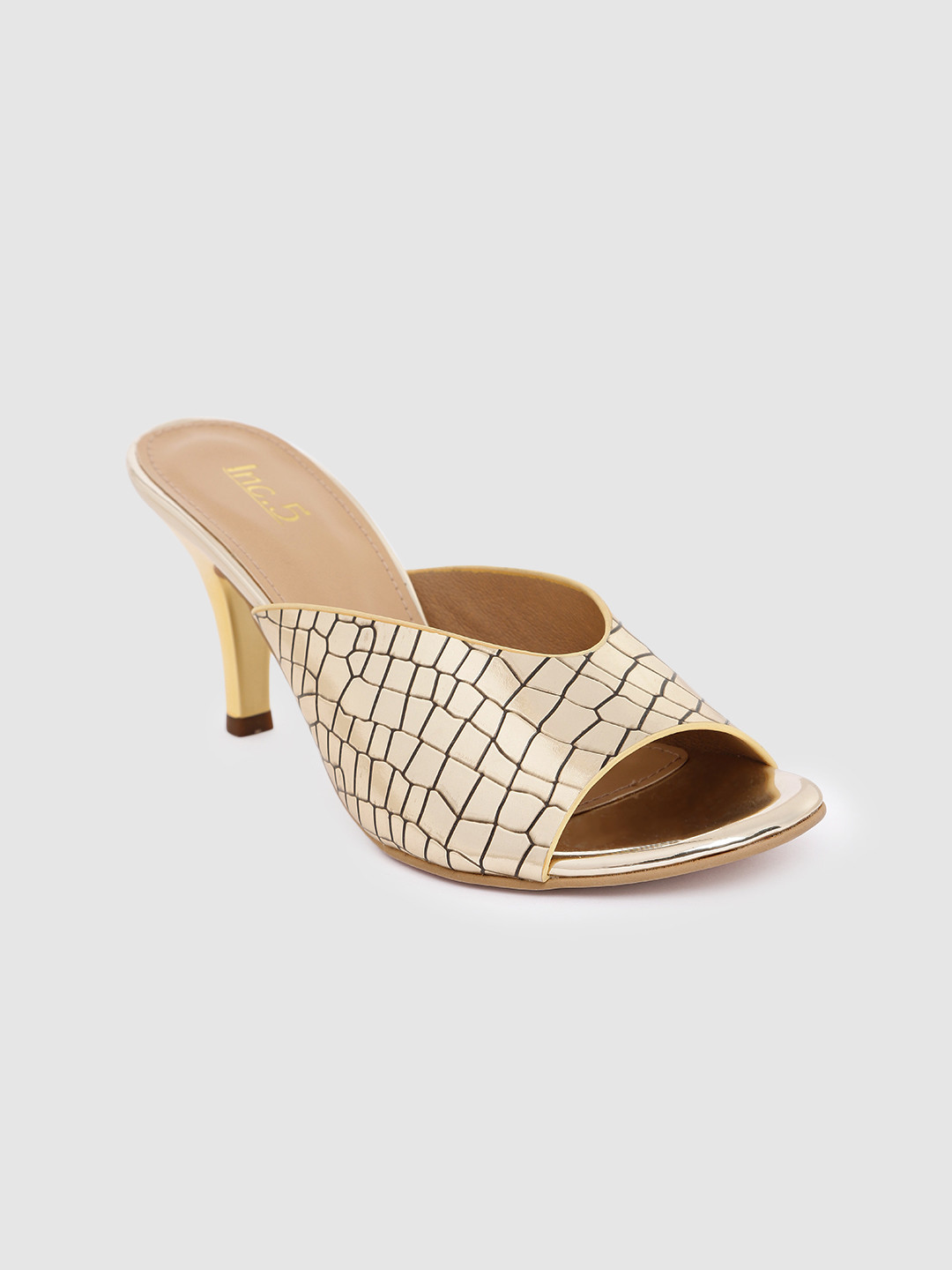 Inc 5 Women Textured Peep Toe Stilettos