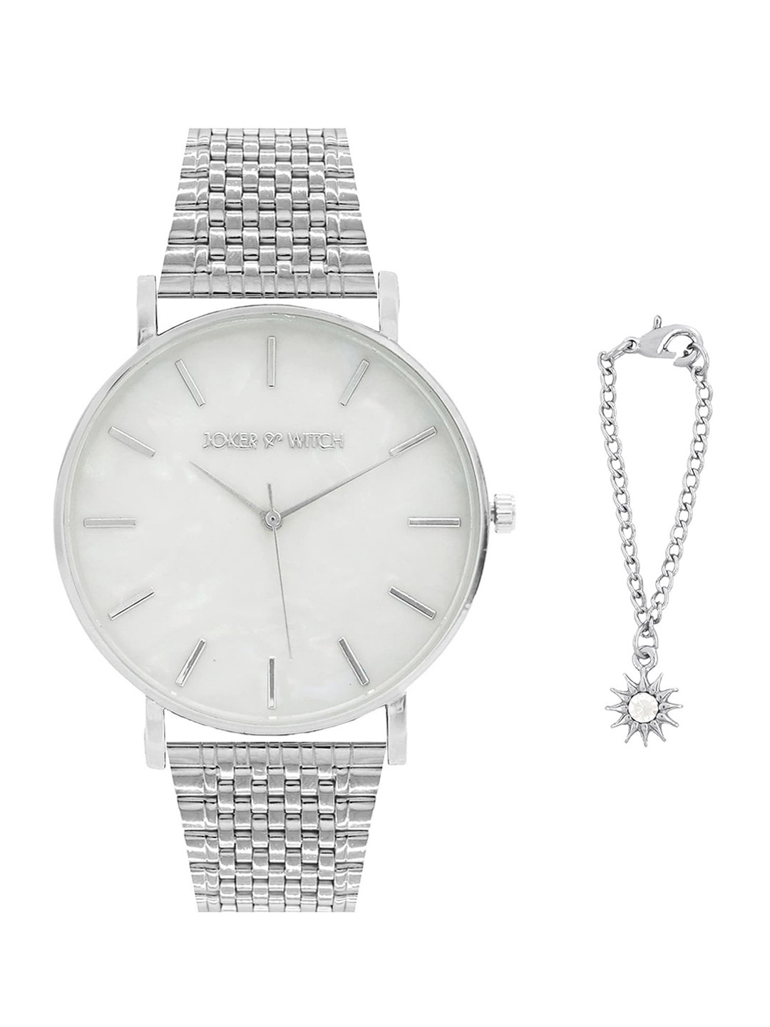 JOKER & WITCH Pearl Watch & Charm Set JWWCSET3