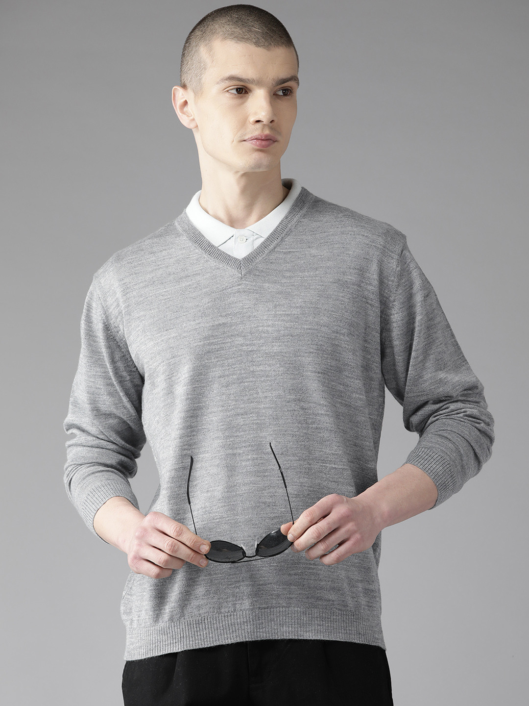 Park Avenue V-Neck Pullover