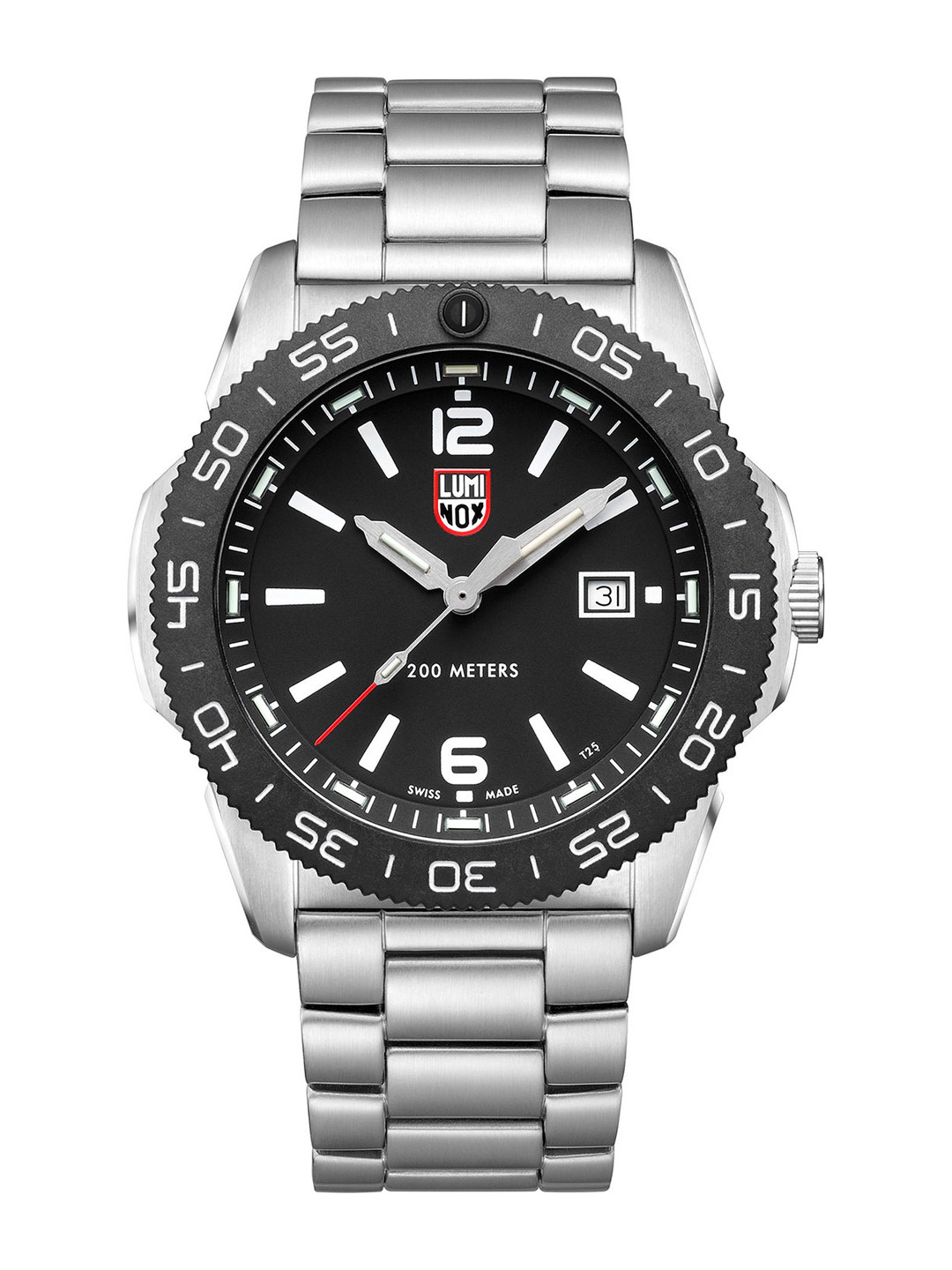 Luminox Men Stainless Steel Bracelet Style Straps Analogue Watch XS.3122