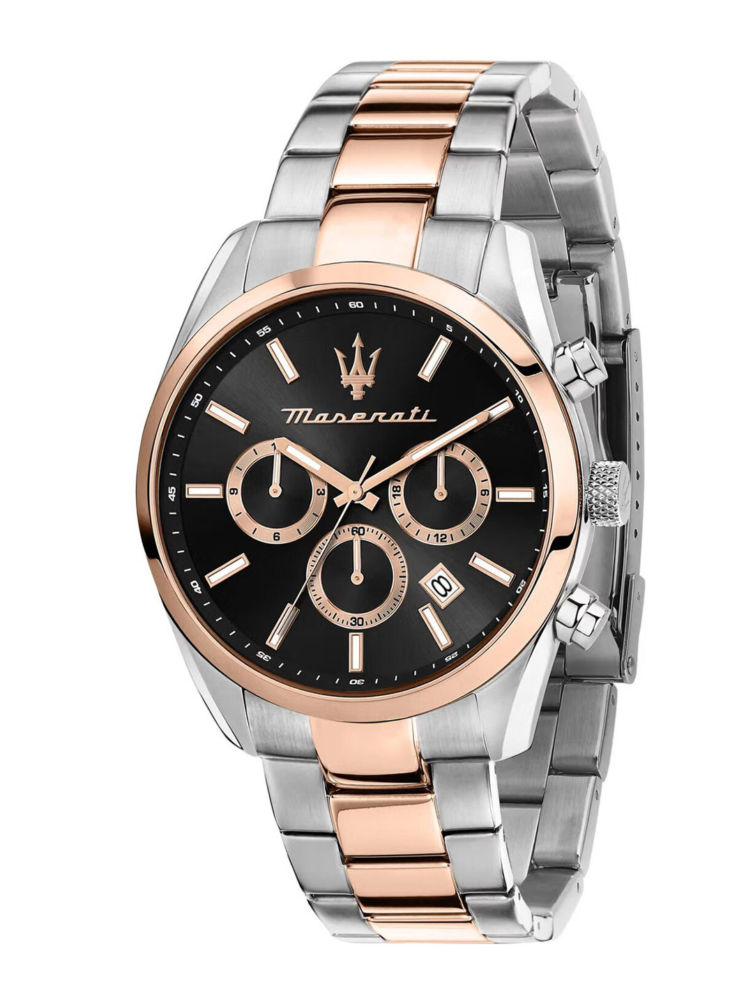 Maserati Men Bracelet Style Straps Chronograph Analouge Watch R8853151002