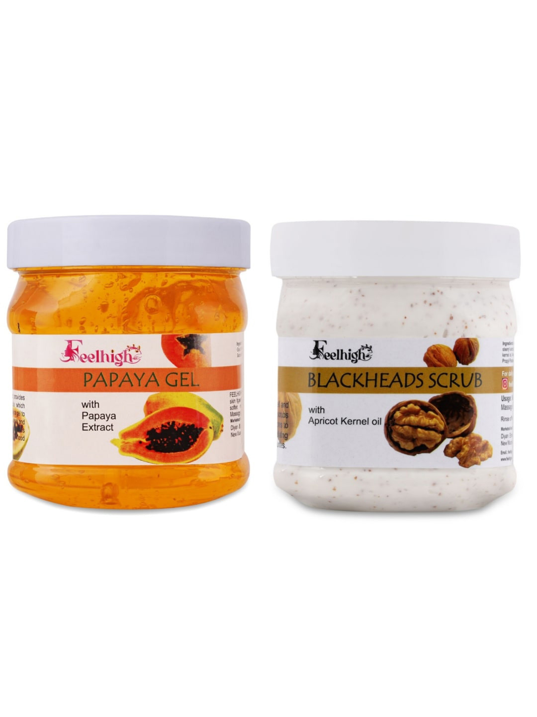 FEELHIGH Papaya Gel And Blackhead Scrub