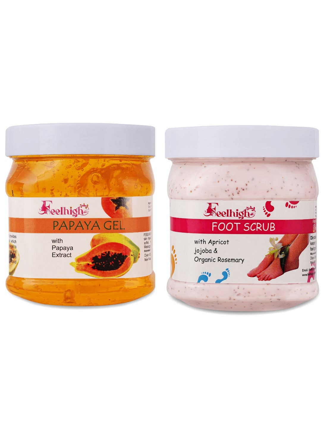 FEELHIGH Papaya Gel & Foot Scrub