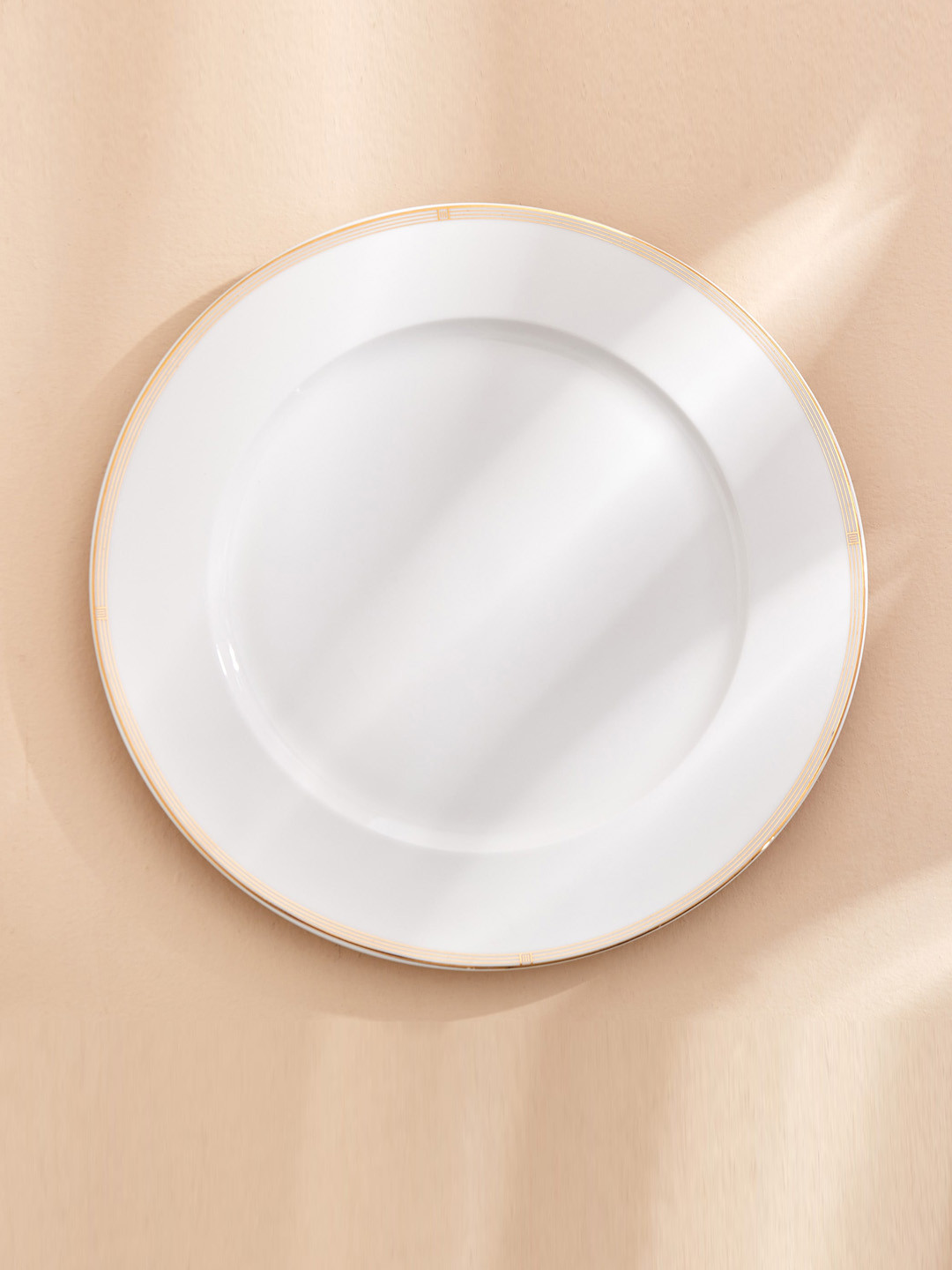 Home Centre Altius White Stoneware Food Platter