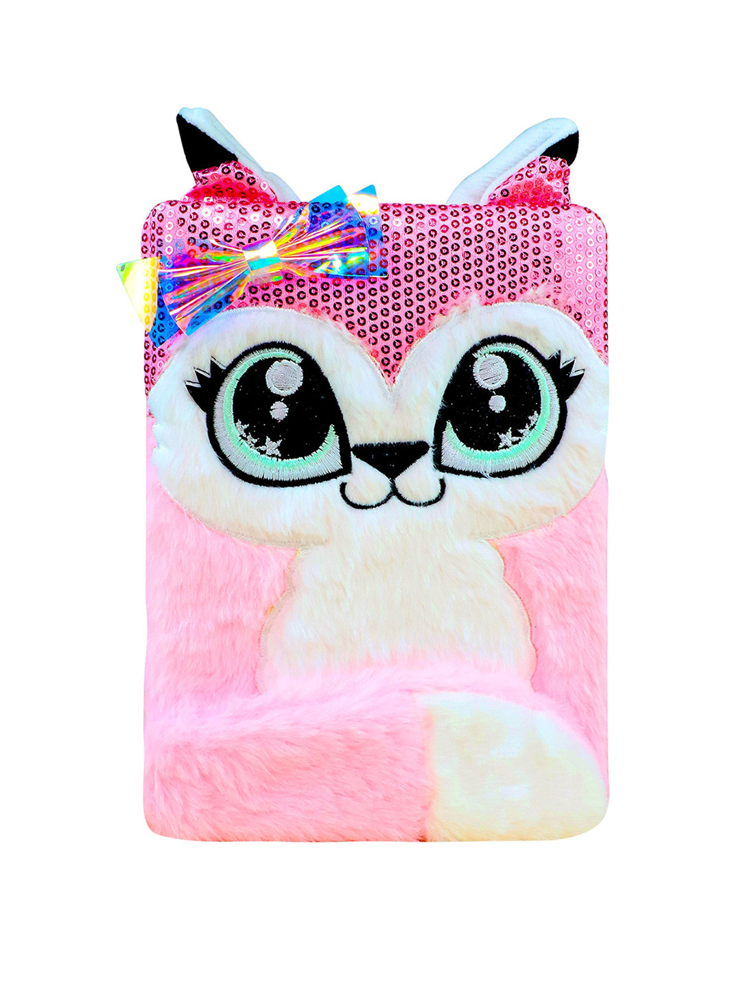 Smily Kiddos Happy Squirel Sequin Embellished Notebook